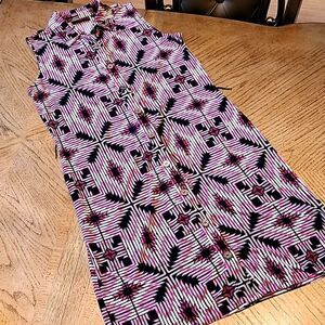 Dana Buchman size M southwest print dress